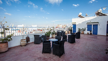 Terrasse - Hôtel Central Casablanca